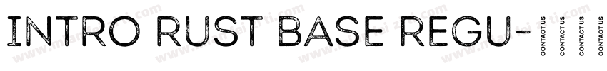 Intro Rust Base Regu字体转换